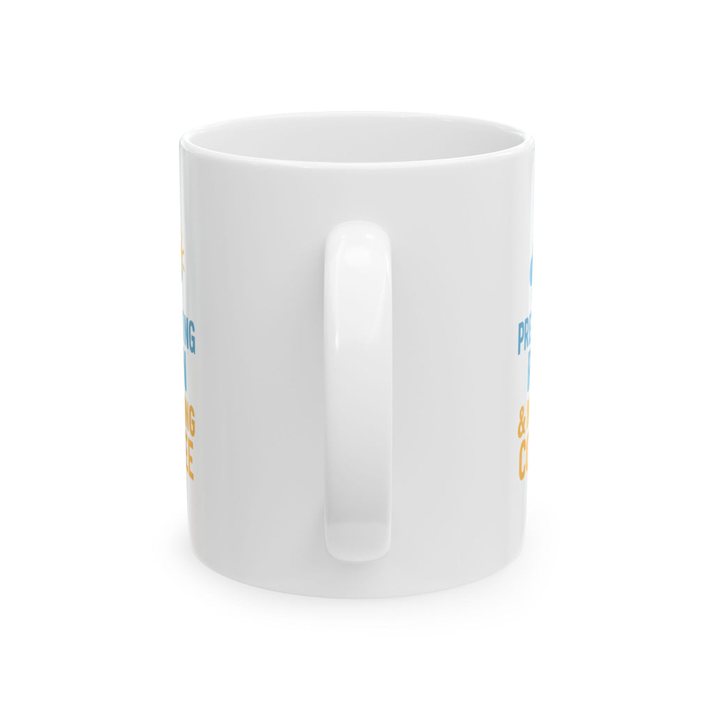 Meteorologist Predicting Rain And Needing Coffee Coffee Mug | Coffee Lover Gift | Ceramic Mug
