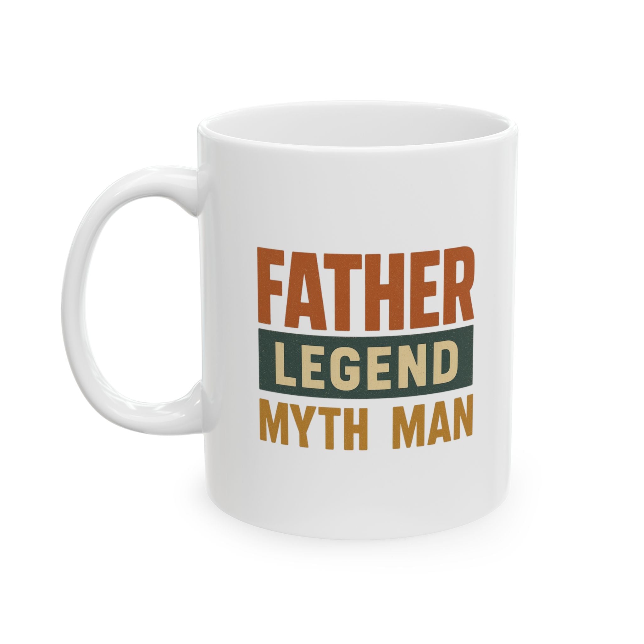 Being A Father Is My Best Title Coffee Mug | Father Appreciation | Ceramic Mug