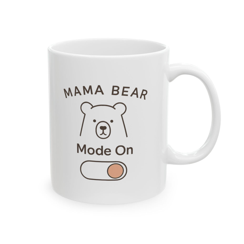Mama Bear Protecting Her Cubs Always Coffee Mug | Mama Bear Gift | Ceramic Mug