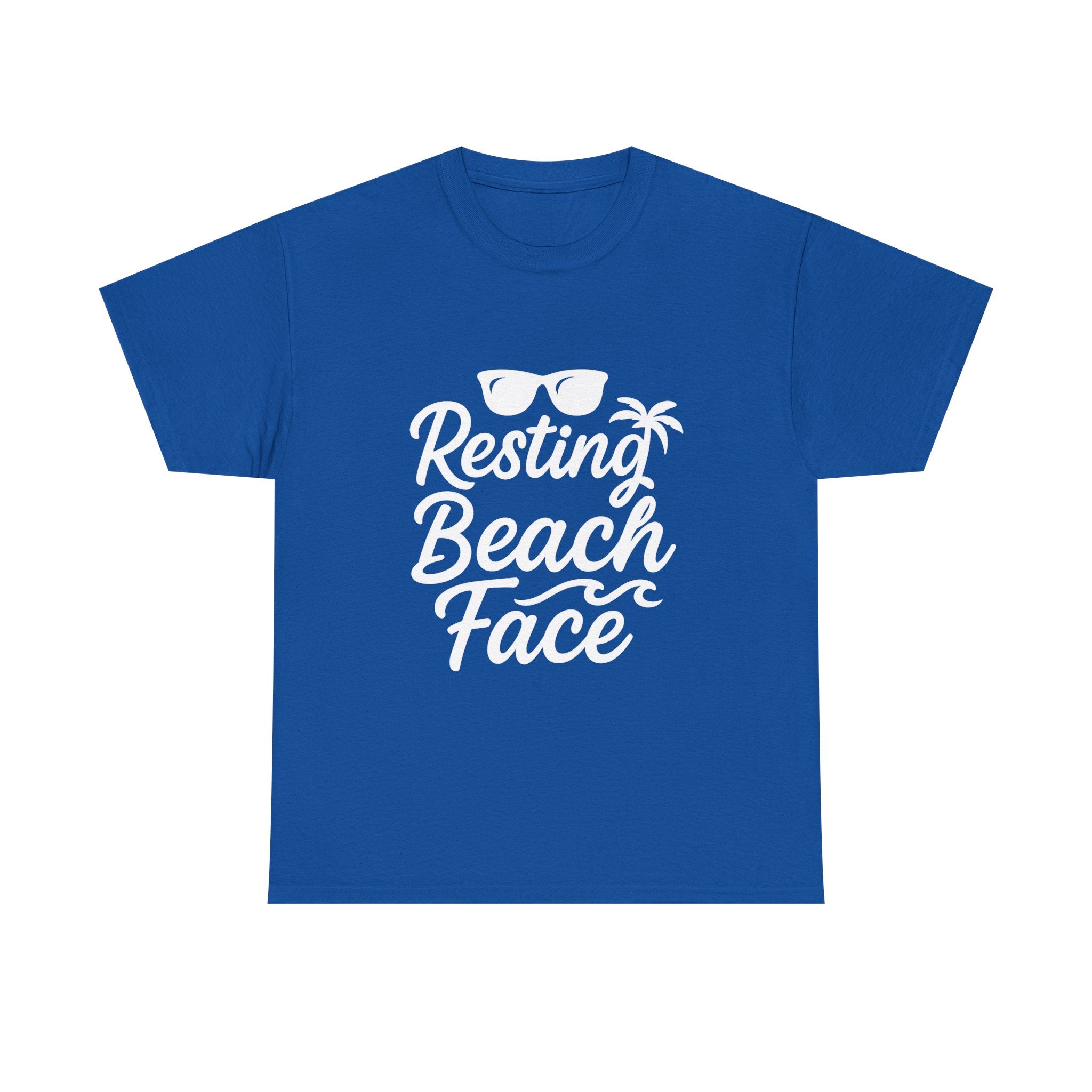 Resting Beach Face Vacation T-Shirt | Cat Lover Gift | Graphic Tee