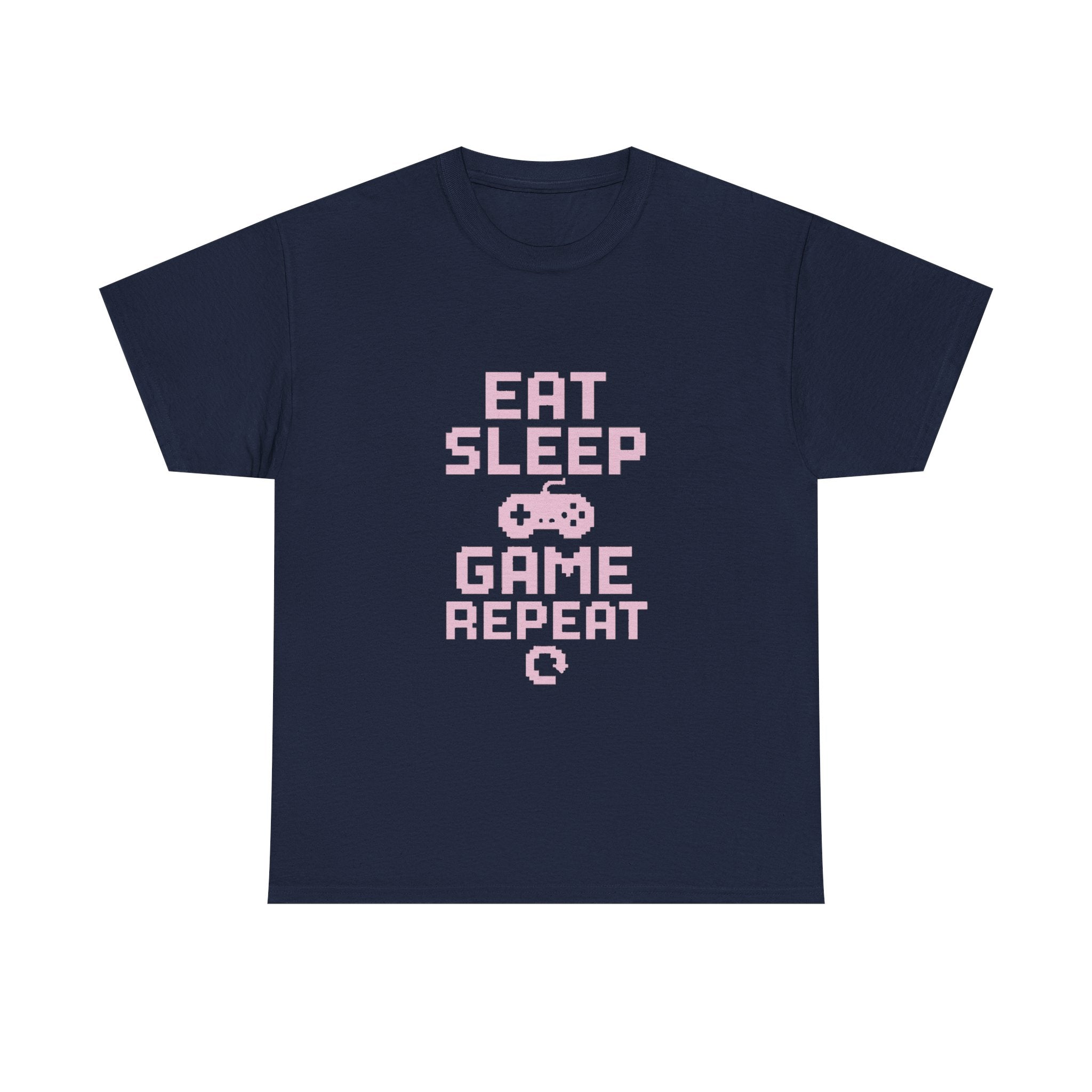 Gamer Eat Sleep Game Repeat T-Shirt | Unique Gift | Graphic Tee