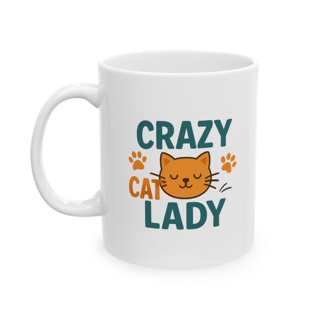 Not Crazy Just Cat Lady Coffee Mug | Cat Lover Gift | Ceramic Mug