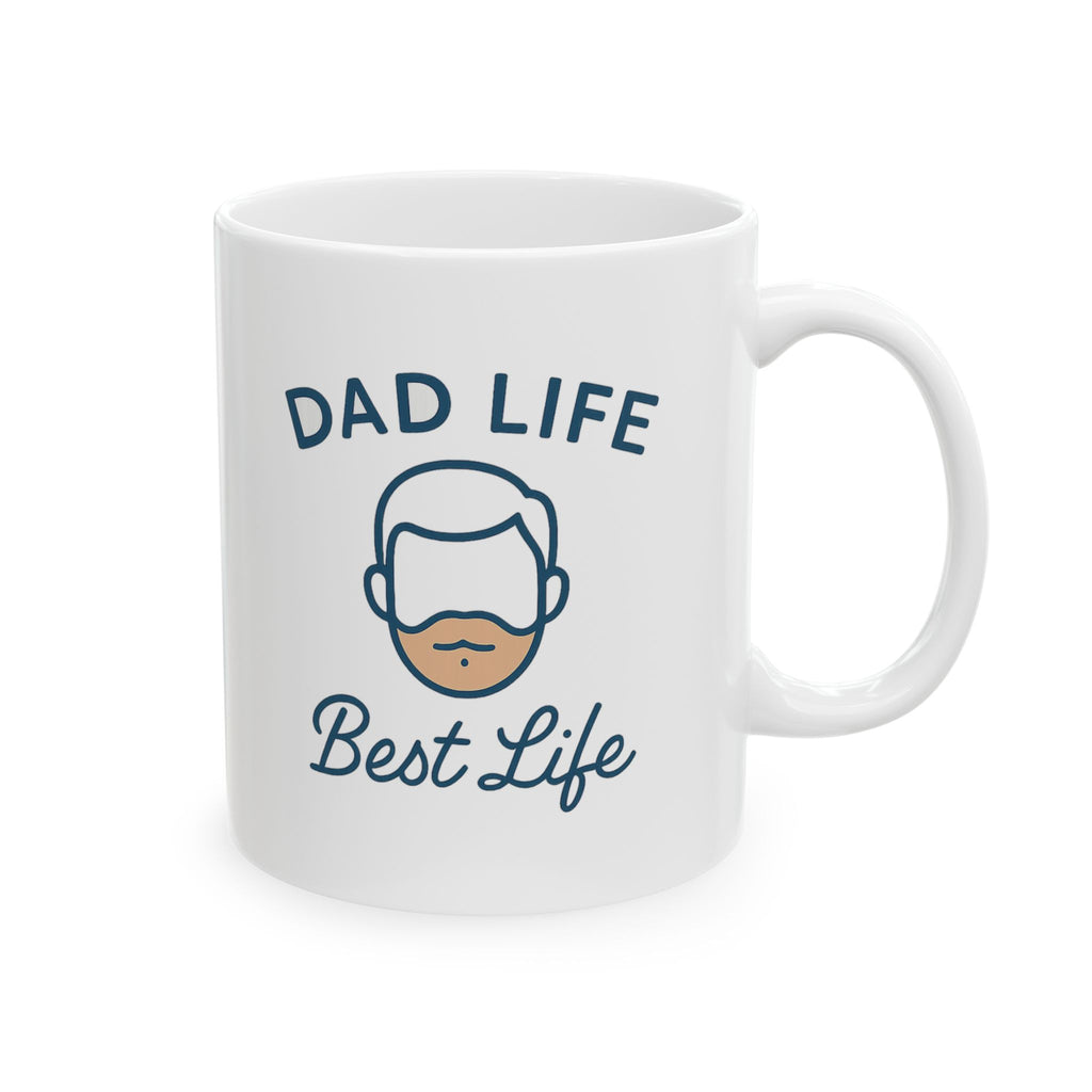 Fully Committed To Dad Life Coffee Mug | Dad Gift | Ceramic Mug