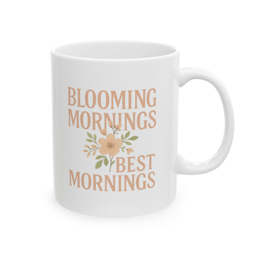 Florist Blooming Mornings Best Mornings Coffee Mug | Unique Gift | Ceramic Mug