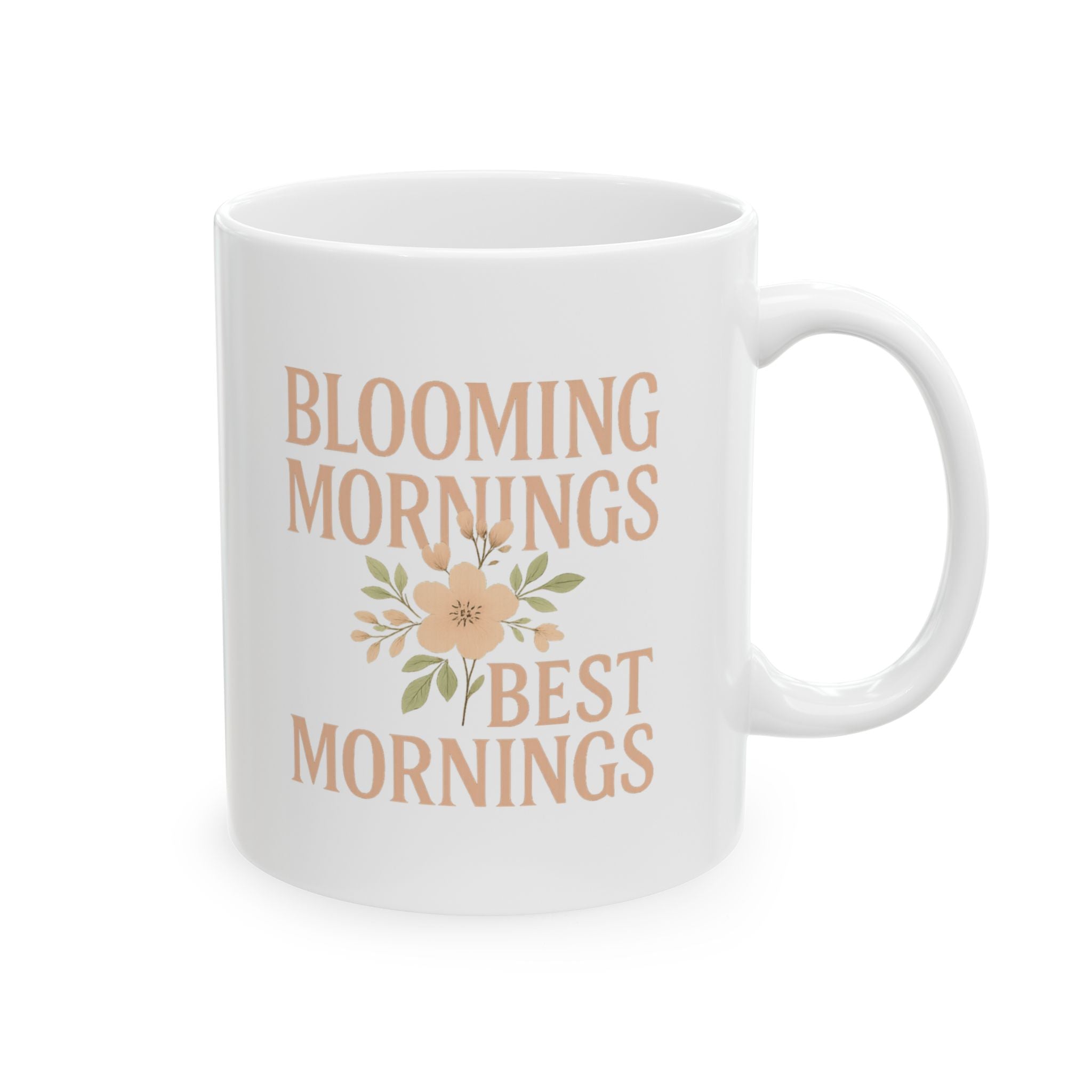 Florist Blooming Mornings Best Mornings Coffee Mug | Unique Gift | Ceramic Mug