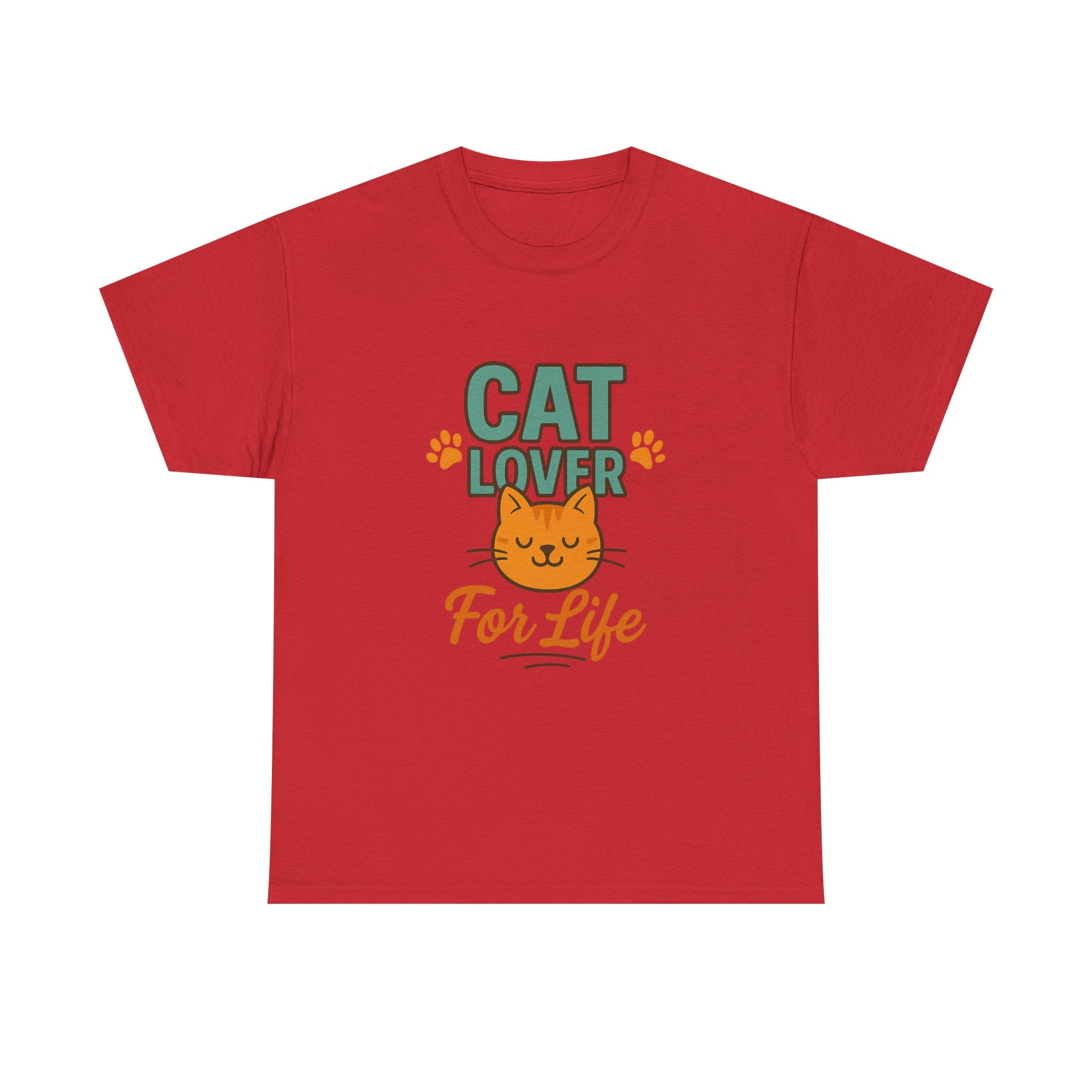 Cats Are My Happy Place T-Shirt | Cat Lover Gift | Graphic Tee