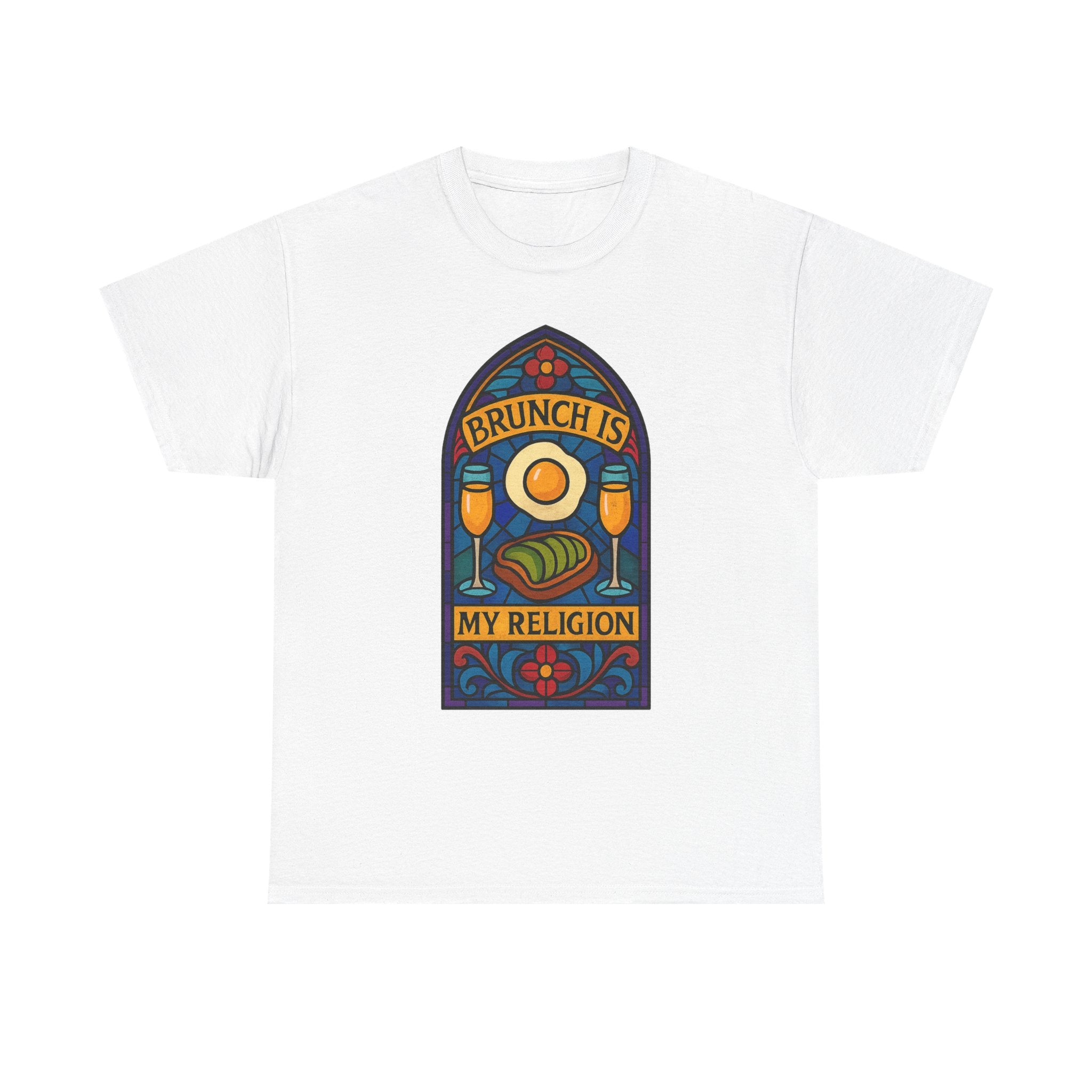 Brunch Is My Religion T-Shirt | Unique Gift | Graphic Tee