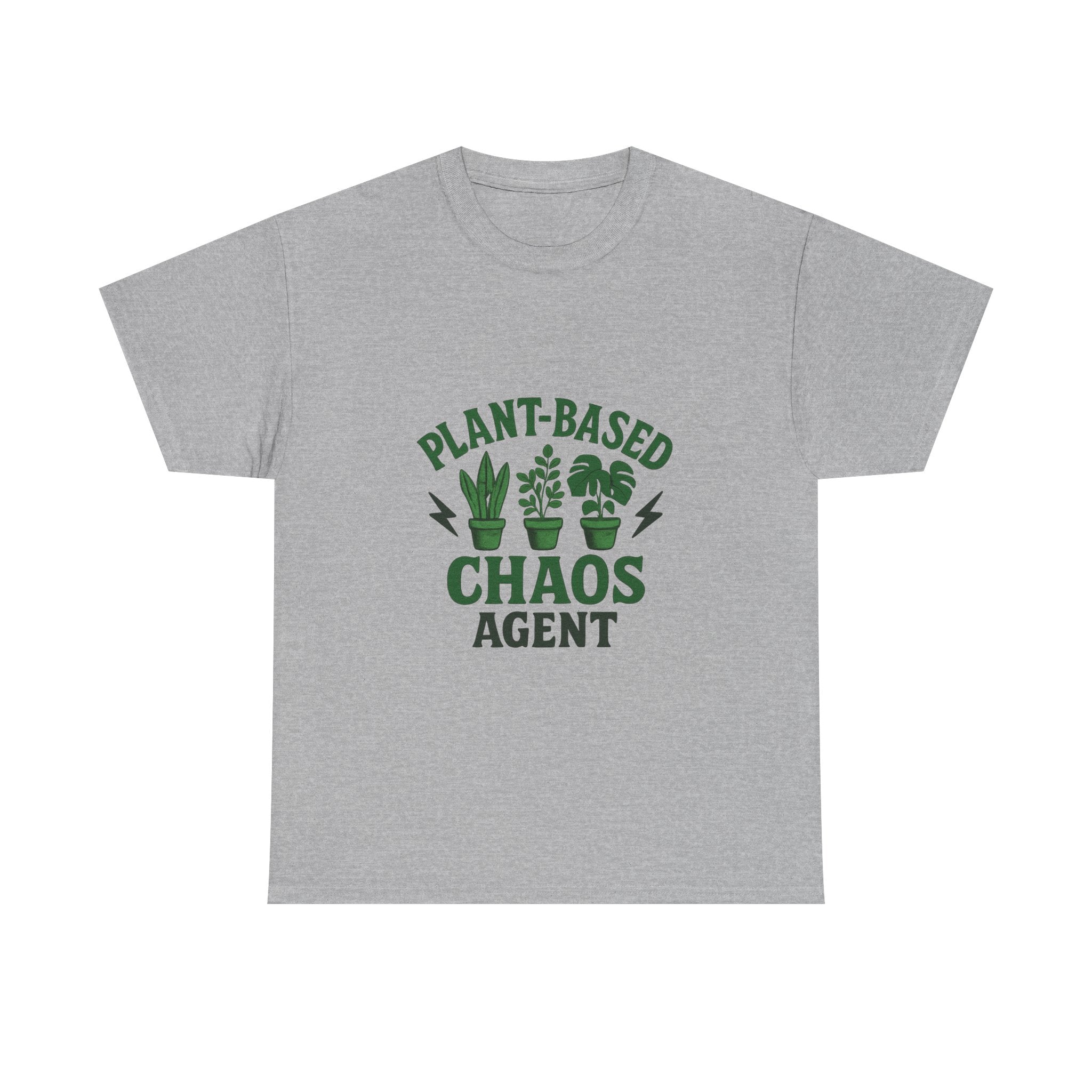 Plant-Based Chaos Agent T-Shirt | Unique Gift | Graphic Tee