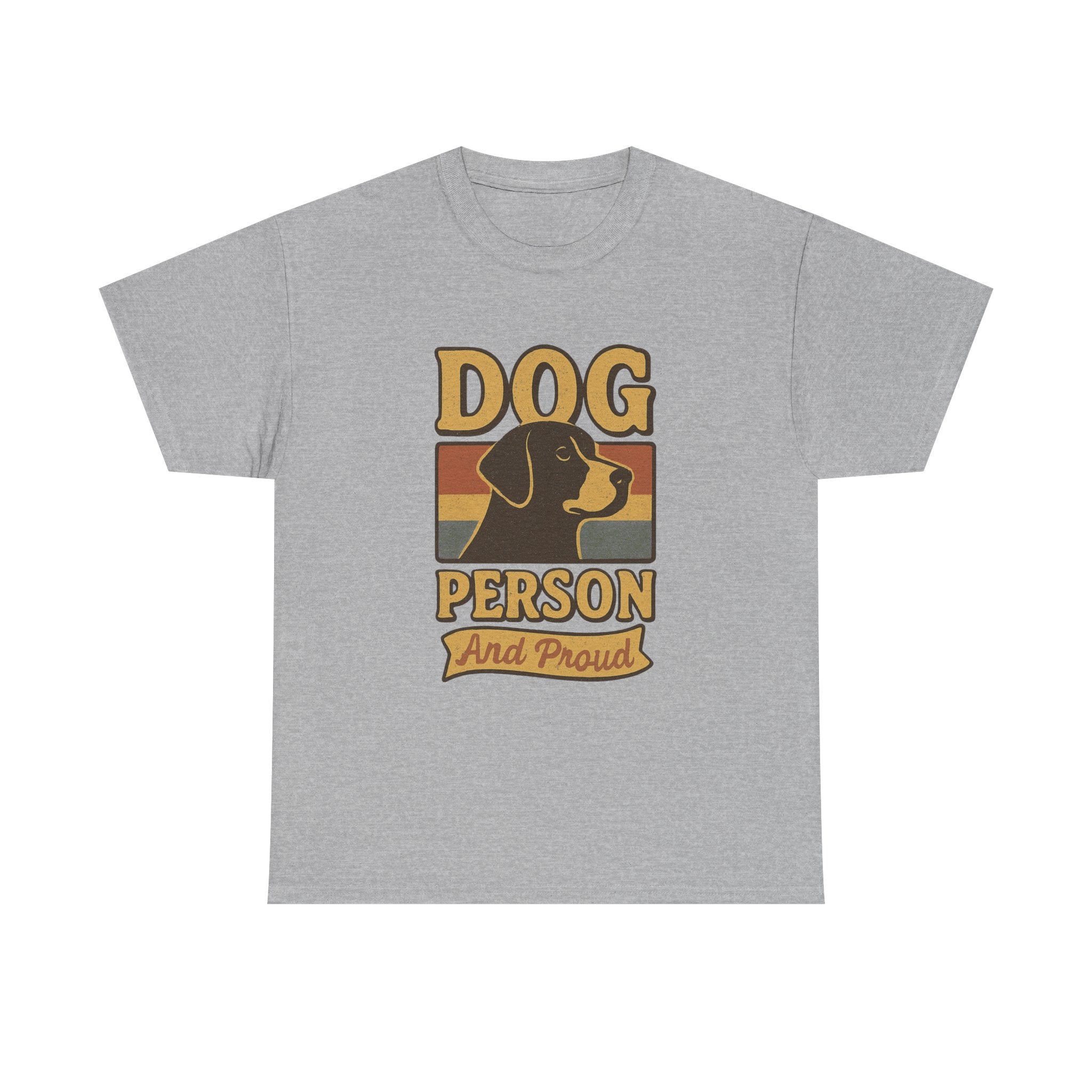 Dog Person Not A Cat Person T-Shirt | Funny Dog Lover Humor | Graphic Tee