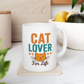 Heart Full Of Cats Coffee Mug | Cat Lover Appreciation | Ceramic Mug