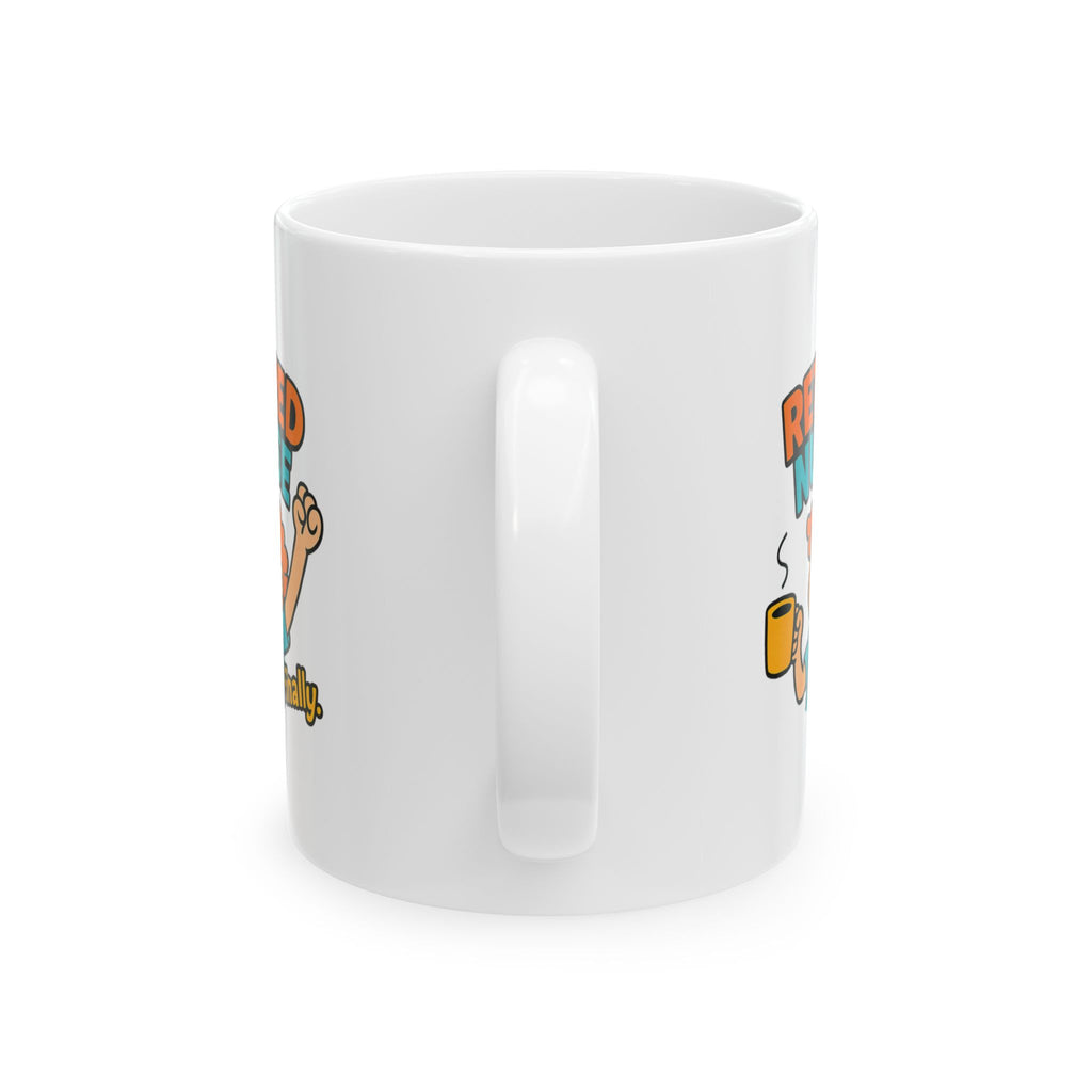 Retired Nurse Old Habits Die Hard Coffee Mug | Funny Retirement Nurse Gift | Ceramic Mug