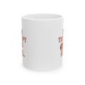 Cat Mom Fur Therapy Is Real Coffee Mug | Cat Lover Gift | Ceramic Mug