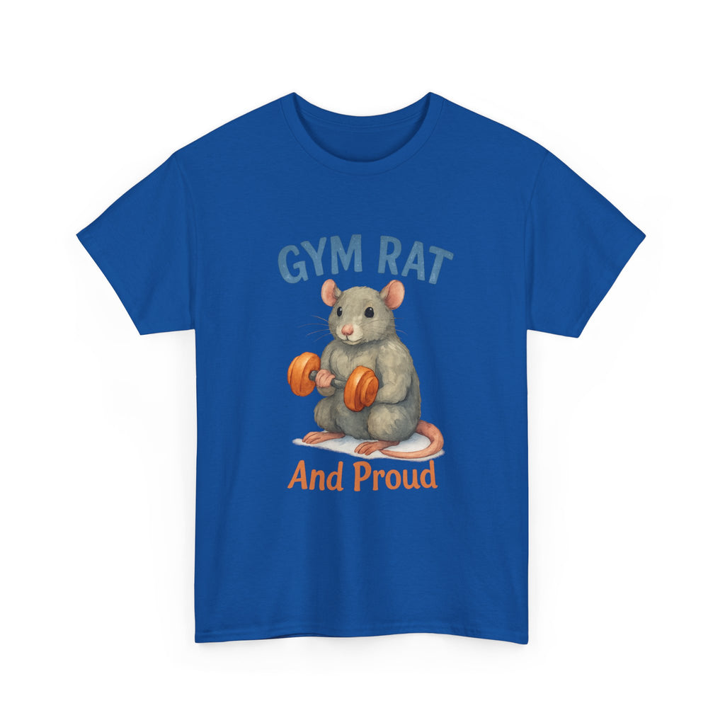 Gym Rat And Proud Of It T-Shirt | Gym Rat Gift | Graphic Tee