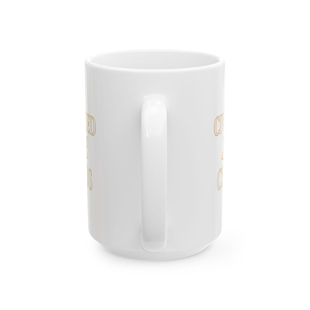 Tea Drinker Civilized Chaos Coffee Mug | Unique Gift | Ceramic Mug
