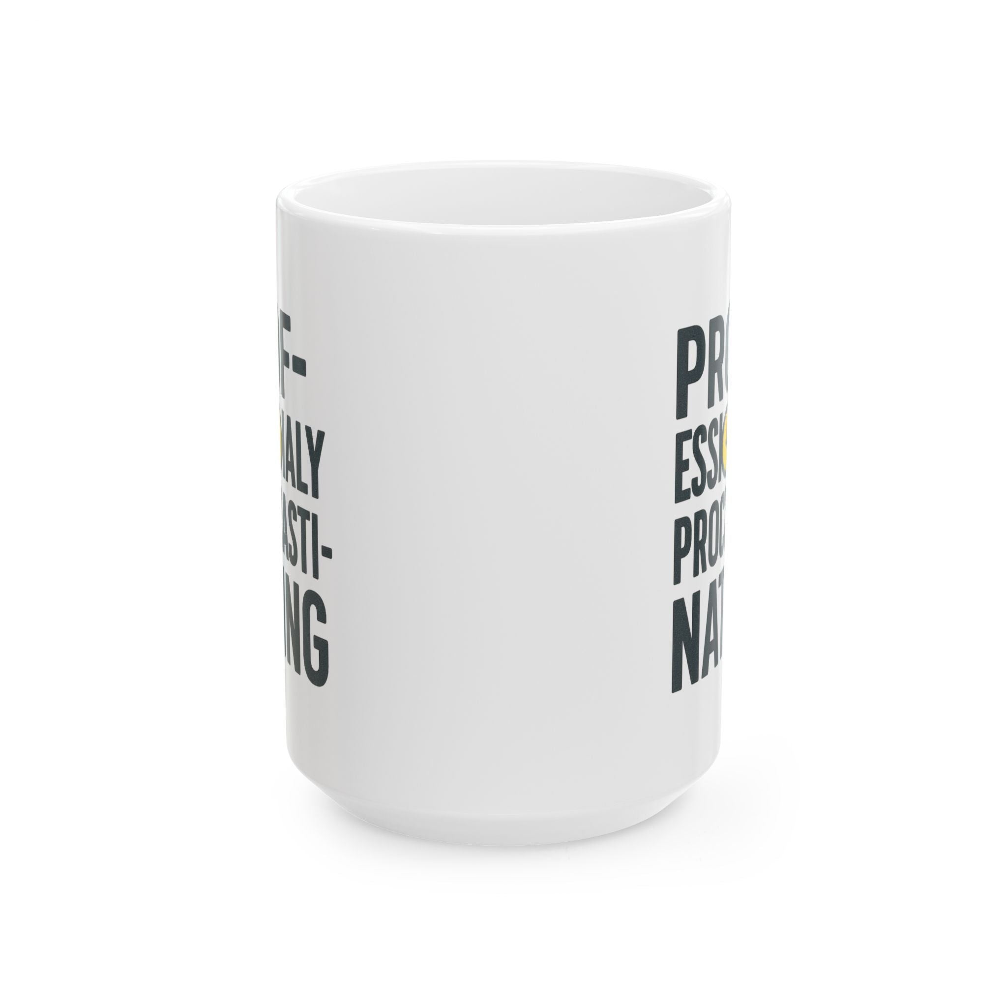 Professionally Procrastinating But With Coffee Coffee Mug | Coffee Lover Gift | Ceramic Mug