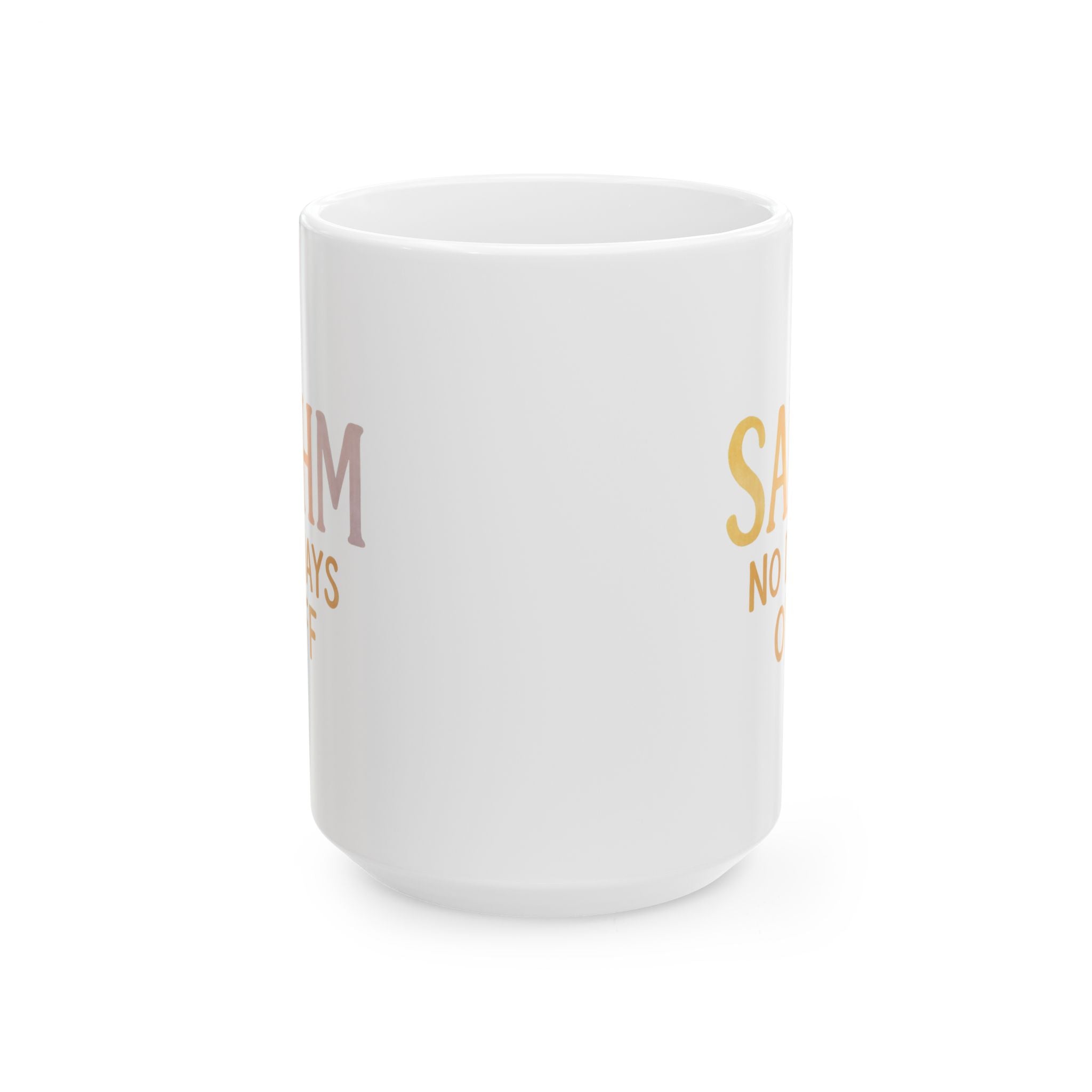Stay At Home Mom Unpaid Overworked Undercaffeinated Coffee Mug | SAHM Humor | Ceramic Mug