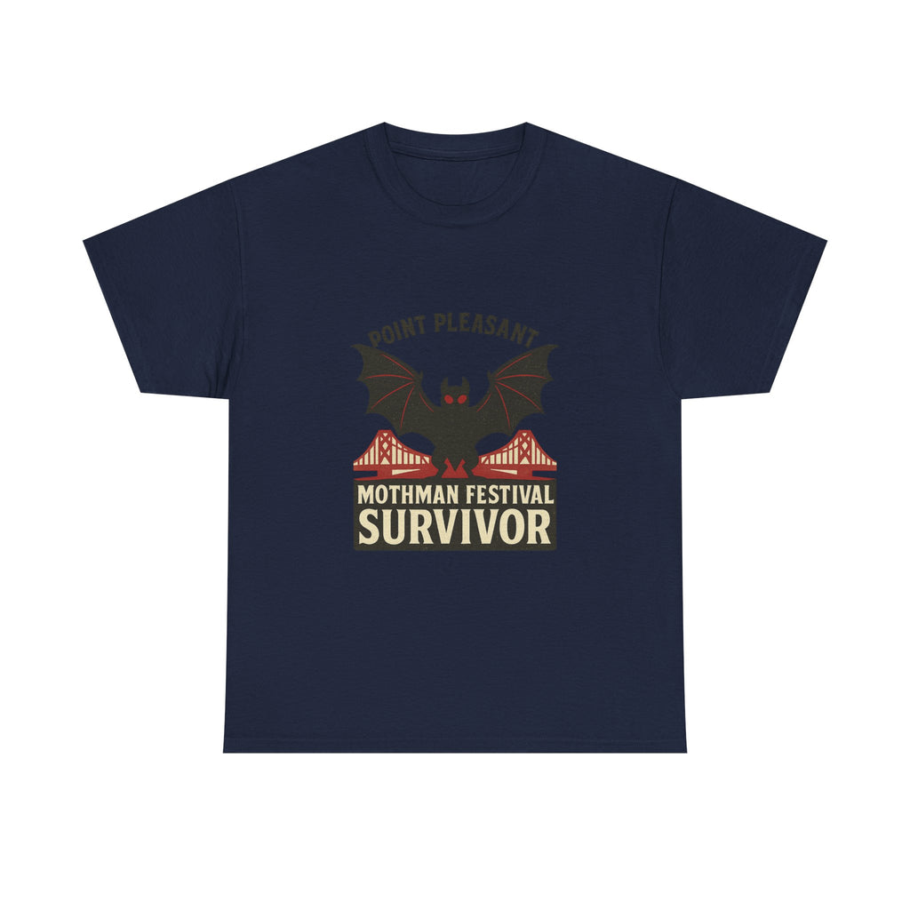 Point Pleasant Mothman Festival Survivor T-Shirt | Unique Gift | Graphic Tee