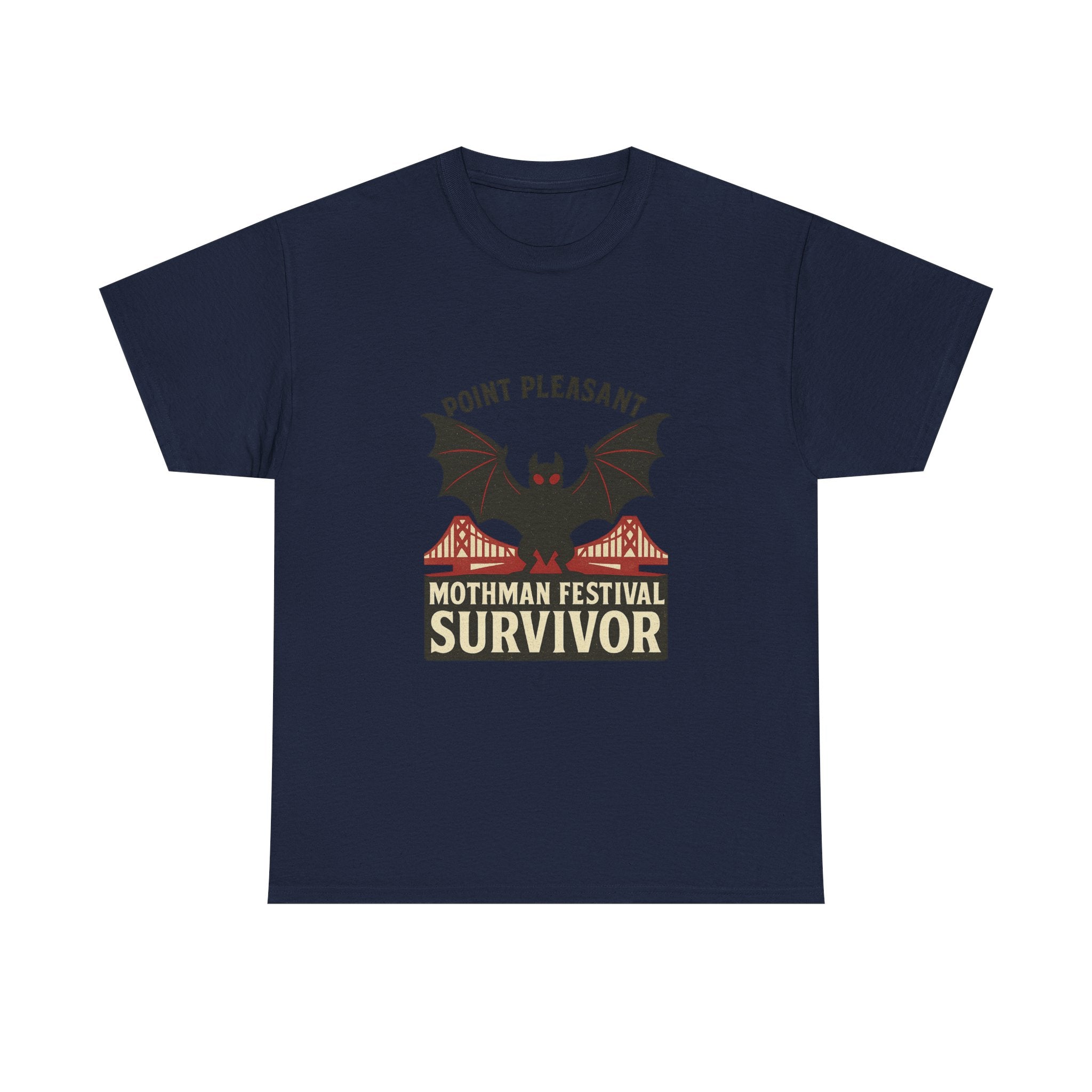 Point Pleasant Mothman Festival Survivor T-Shirt | Unique Gift | Graphic Tee