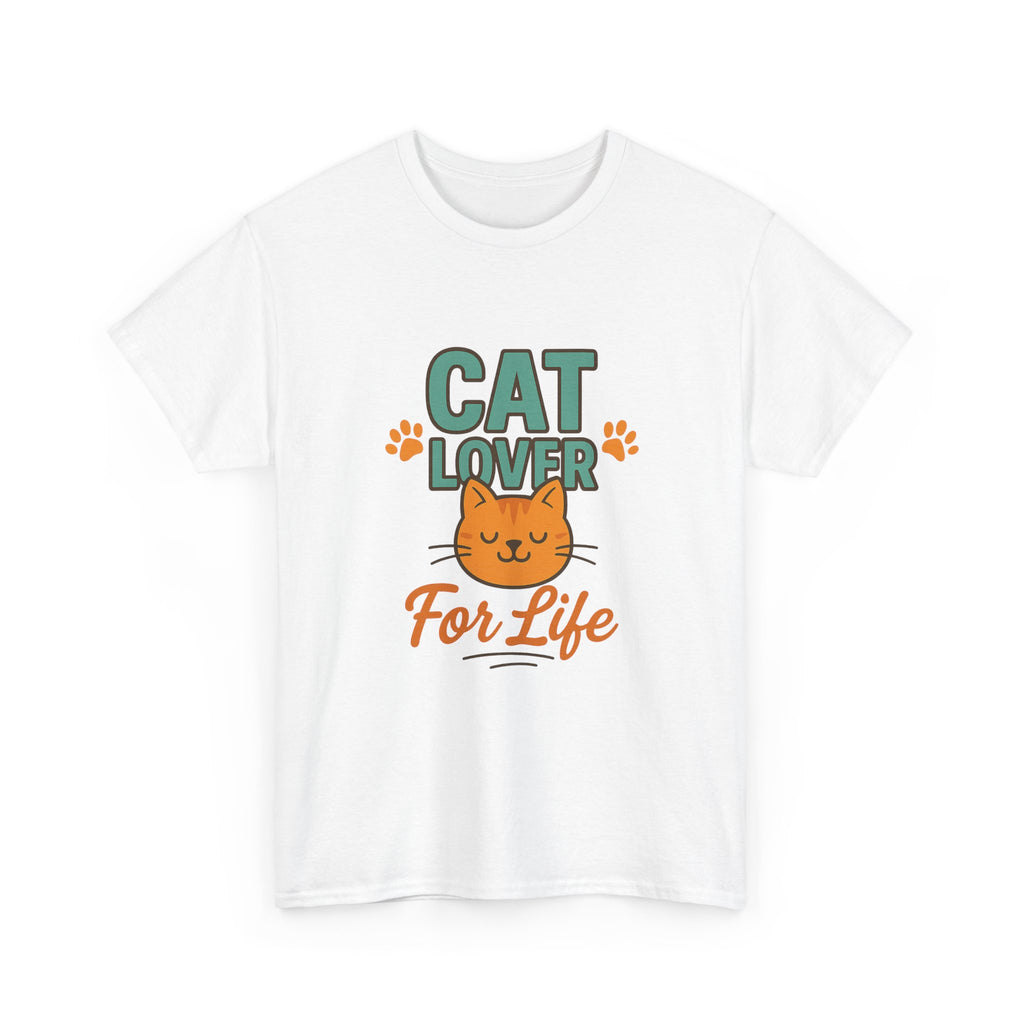 Cats Are My Happy Place T-Shirt | Cat Lover Gift | Graphic Tee