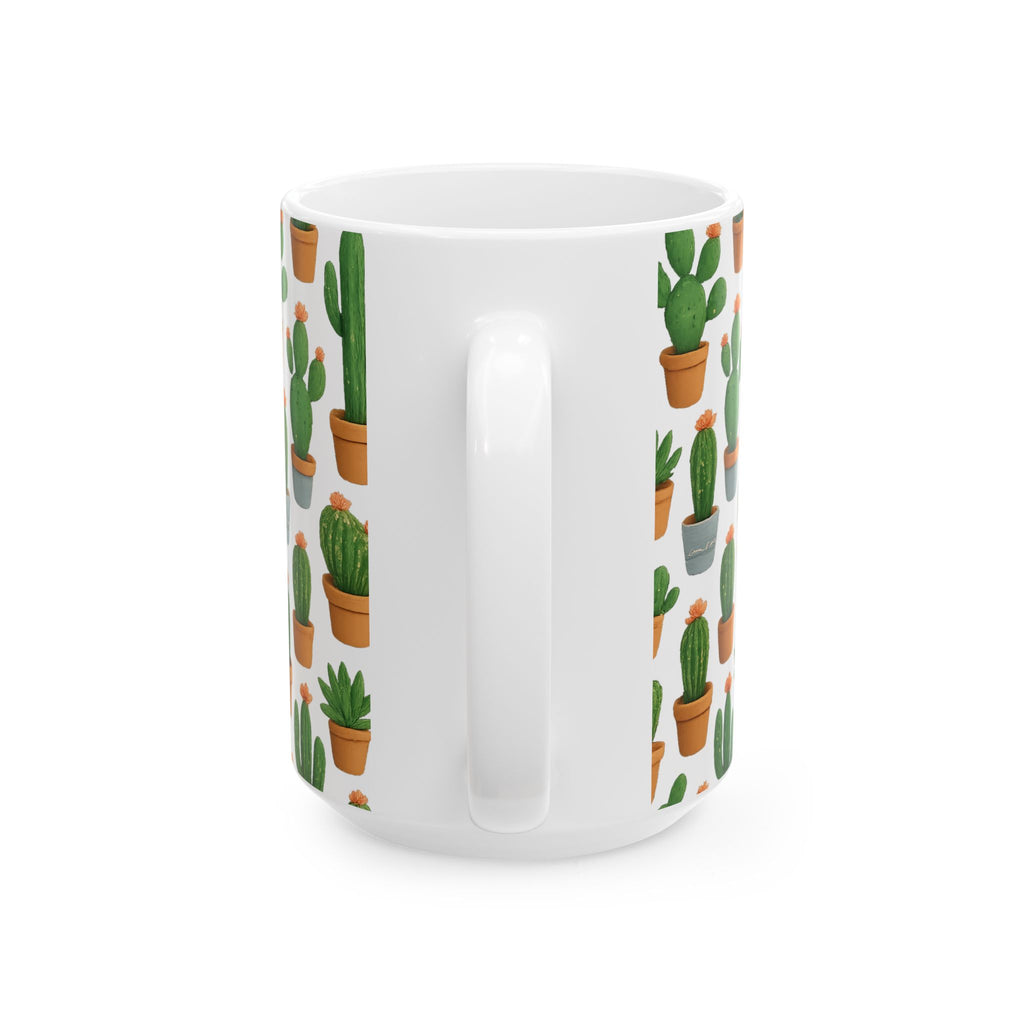 Potted Succulents Coffee Mug | Unique Gift | Ceramic Mug