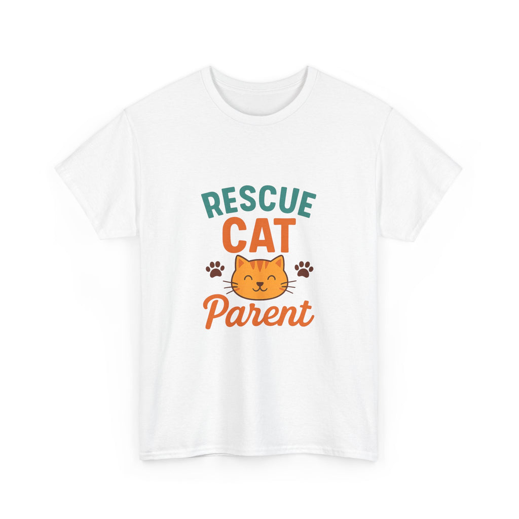 Rescue Cat Changed My Life T-Shirt | Adoption Gift | Graphic Tee