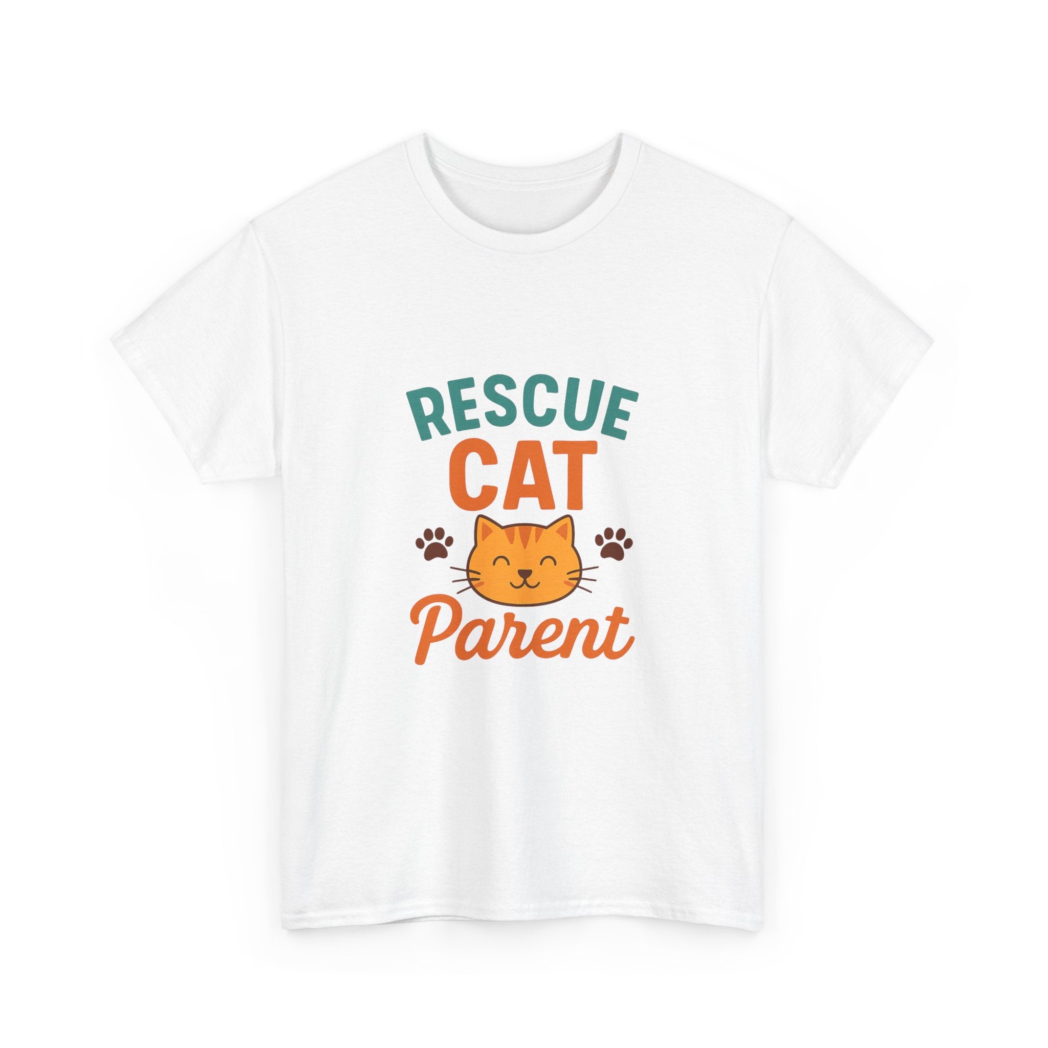 Rescue Cat Changed My Life T-Shirt | Adoption Gift | Graphic Tee
