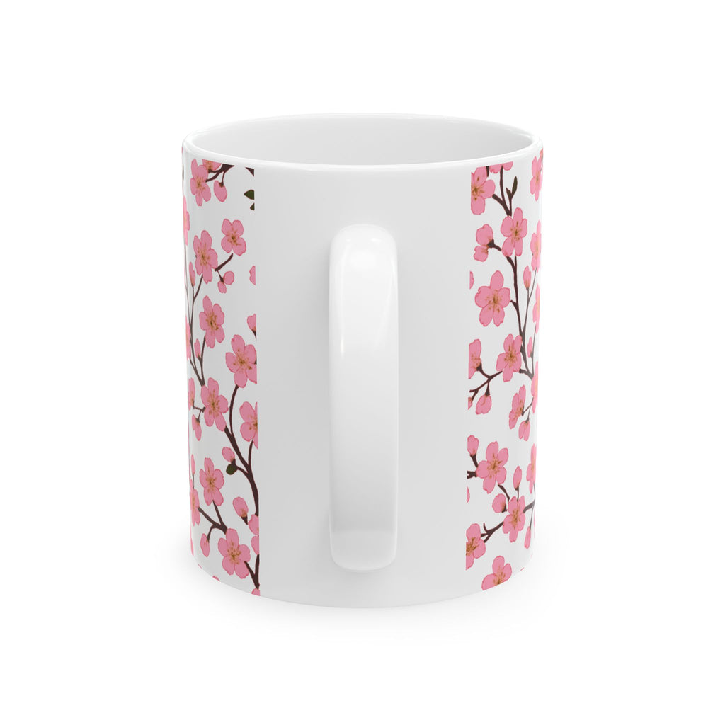 Cherry Blossom Branch Coffee Mug | Unique Gift | Ceramic Mug