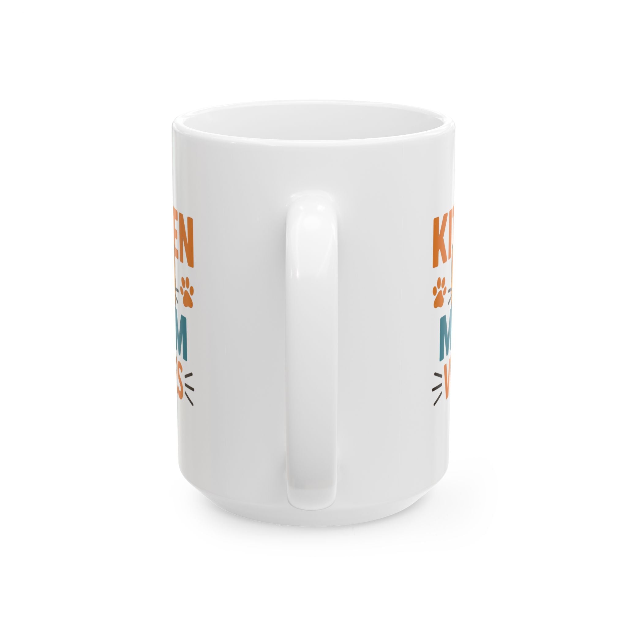Kitten Mom Life Is Purrfect Coffee Mug | Cat Lover Gift | Ceramic Mug