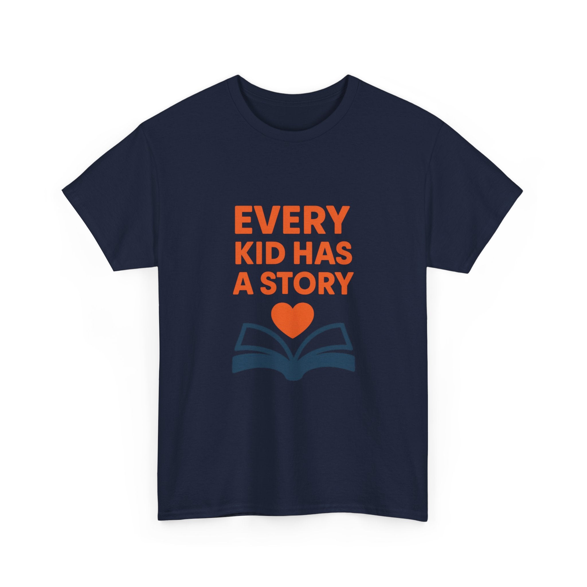 Special Education Teacher Every Kid Has A Story T-Shirt | Cat Lover Gift | Graphic Tee