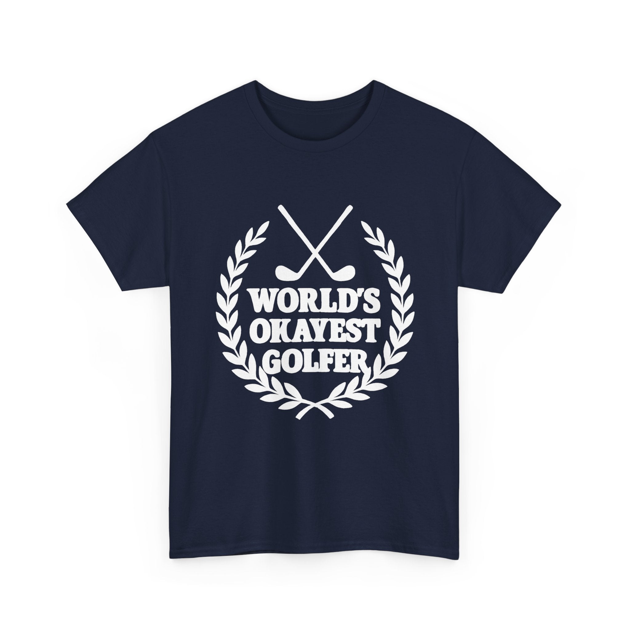 World's Okayest Golfer Sports T-Shirt | Golf Lover Gift | Graphic Tee