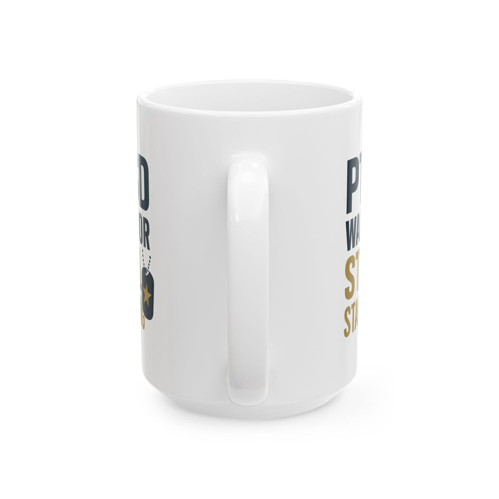 Veteran PTSD Warrior Still Standing Strong Coffee Mug | Veteran Gift | Ceramic Mug
