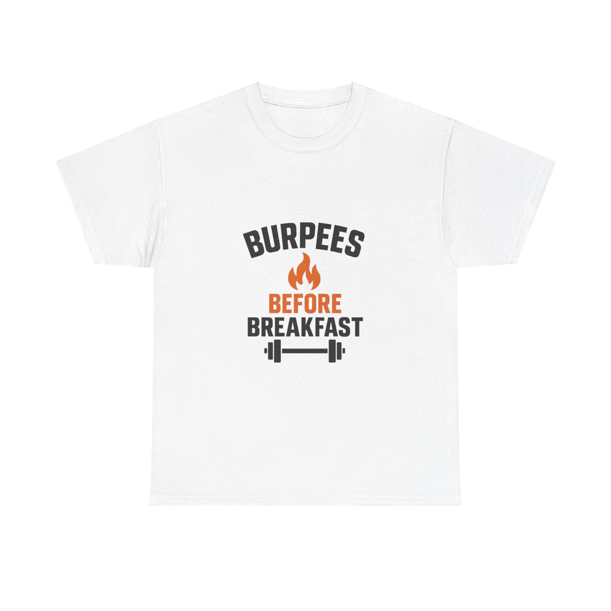 CrossFit Mom Burpees Before Breakfast T-Shirt | Gift for Mom | Graphic Tee