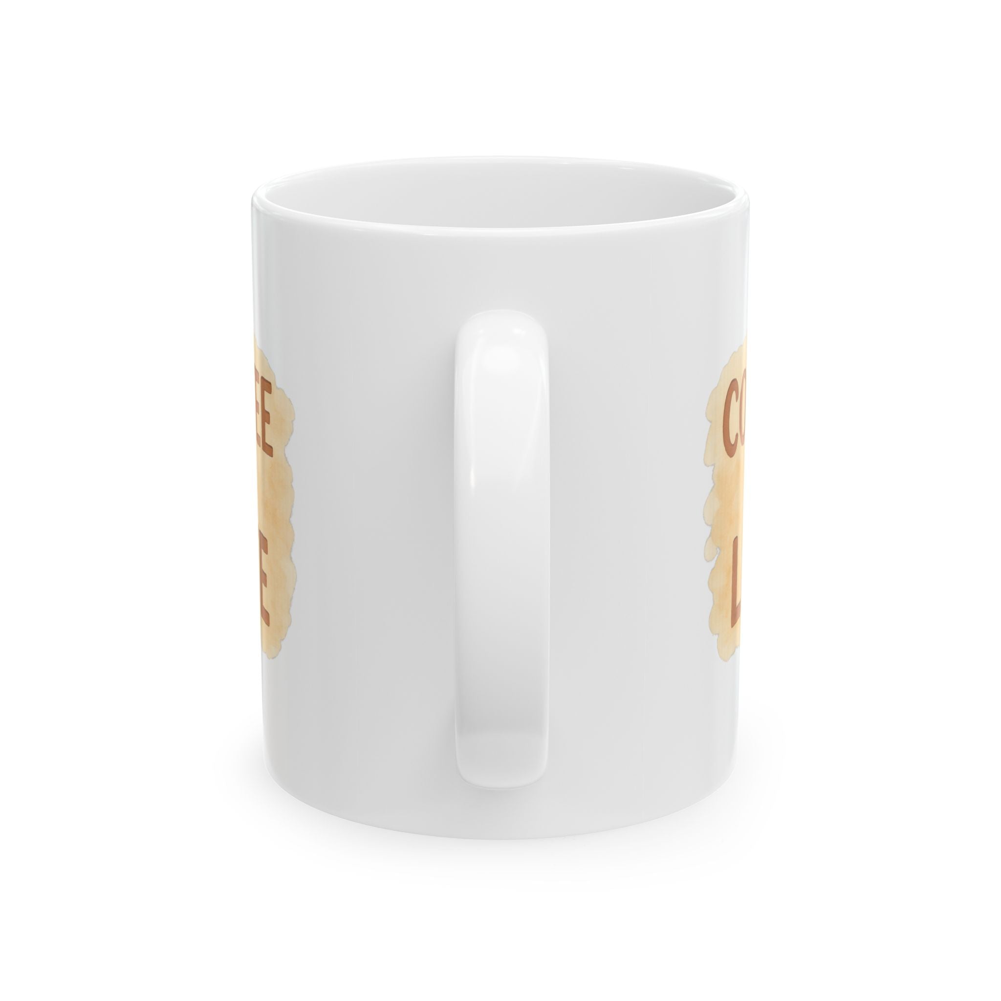 Coffee Is Life No Substitutes Accepted Coffee Mug | Coffee Lover Gift | Ceramic Mug