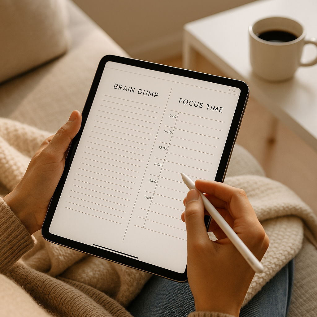 ADHD Planner | Minimalist | Digital PDF 2026 preview