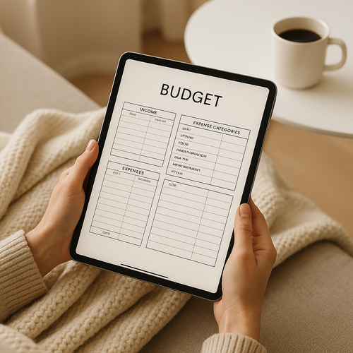 Budget Planner | Minimalist | Digital PDF 2026 preview