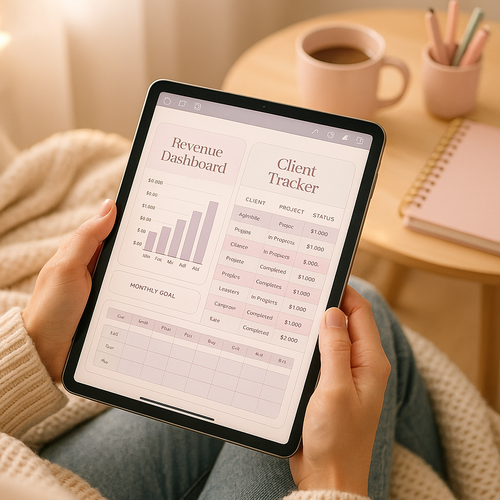 Business Planner | Pastel | Digital PDF 2026 preview