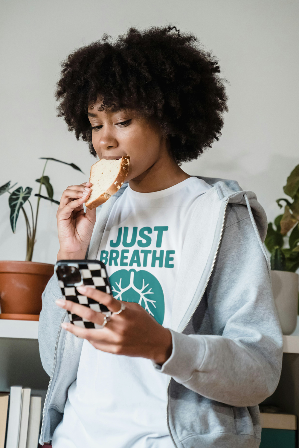 Respiratory Therapist Just Breathe RT T-Shirt | Unique Gift | Graphic Tee