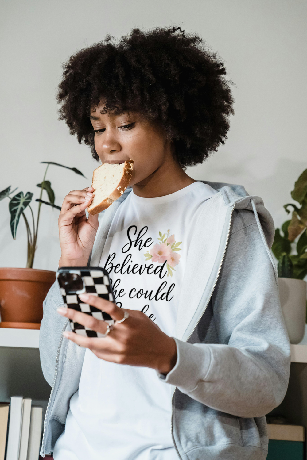 She Believed She Could So She Did T-Shirt | Unique Gift | Graphic Tee