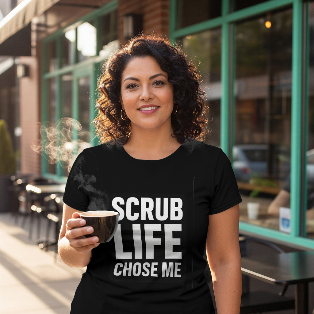 Scrub Life No Days Off Ever T-Shirt | Nurse Life Gift | Graphic Tee