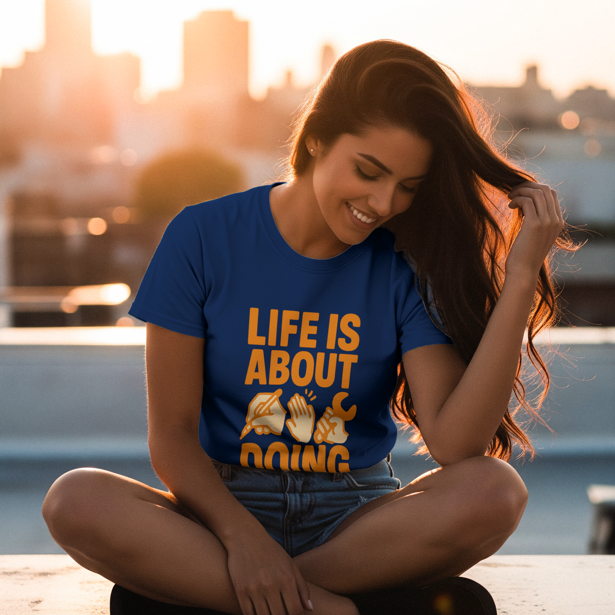 Occupational Therapist Life Is About Doing T-Shirt | Unique Gift | Graphic Tee