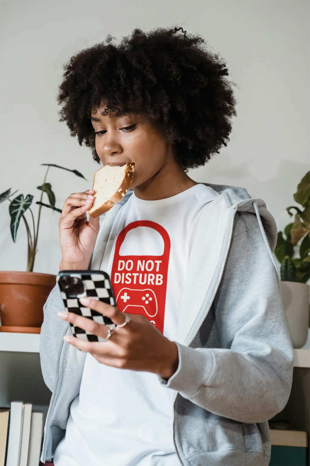 Do Not Disturb Gaming In Progress T-Shirt | Gamer Gift | Graphic Tee