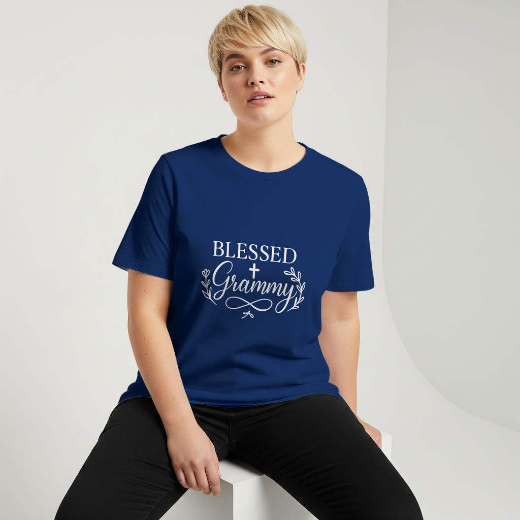 Blessed Grammy Grandmother T-Shirt | Unique Gift | Graphic Tee