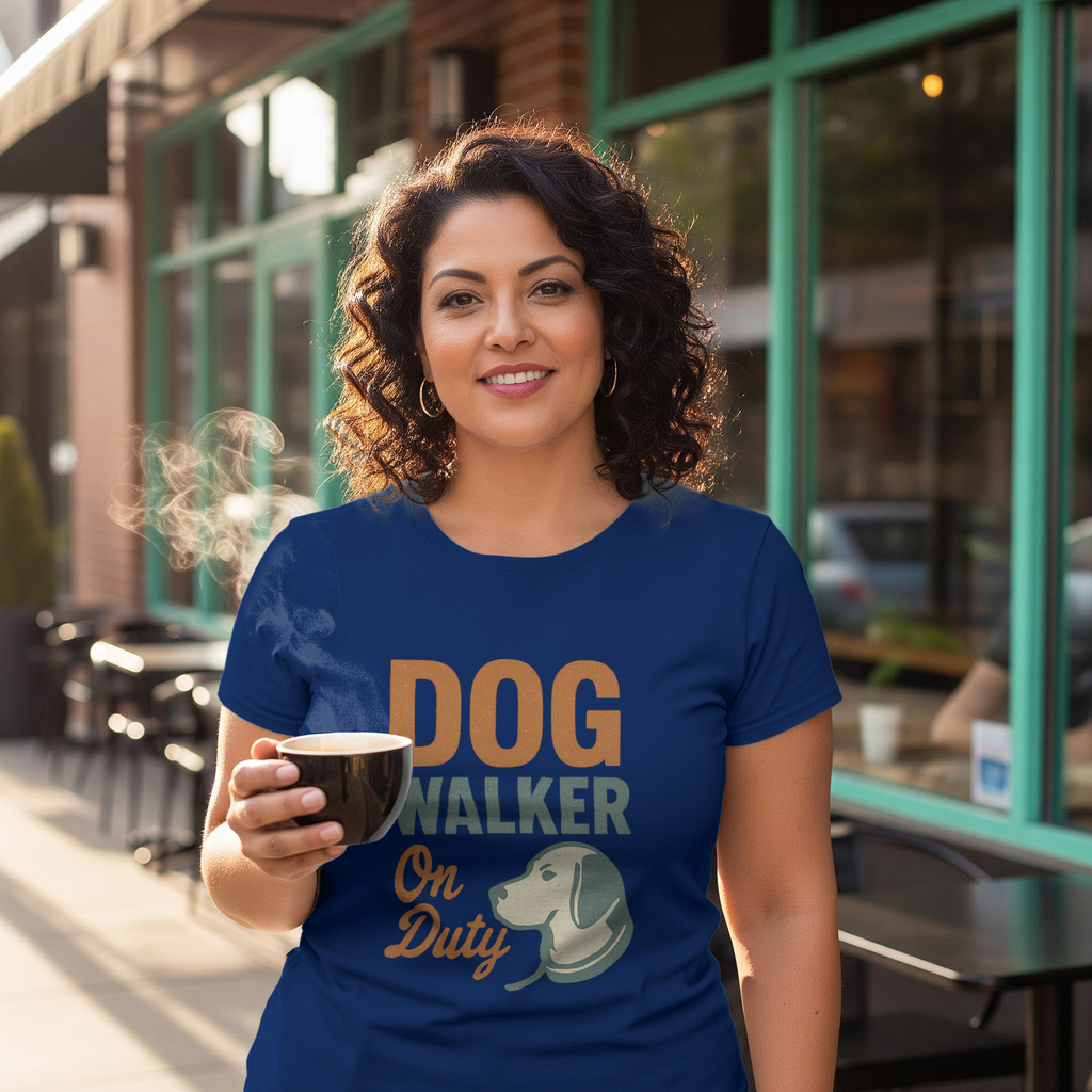 Professional Dog Walker In Training T-Shirt | Dog Lover Gift | Graphic Tee