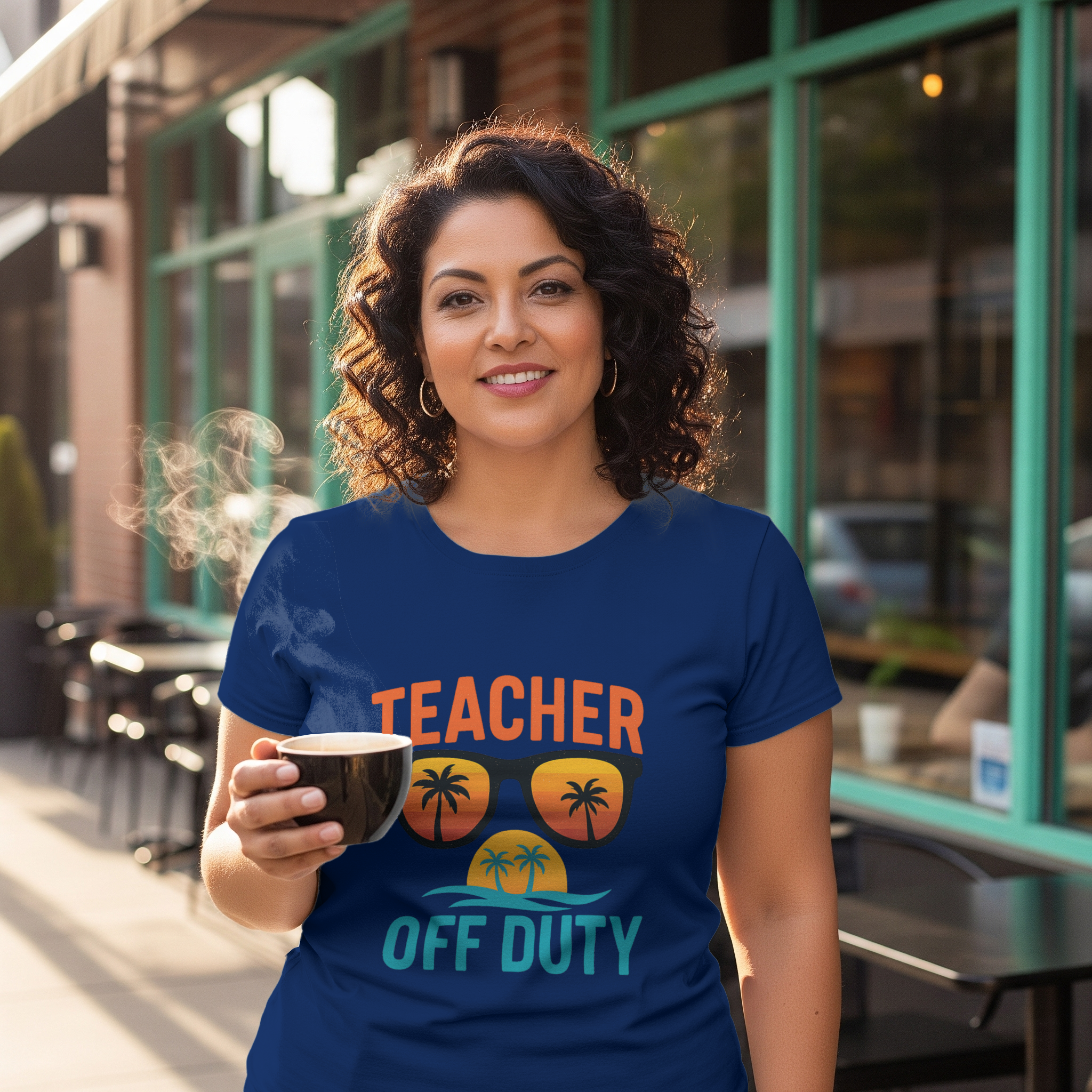 Teacher Off Duty Summer Break T-Shirt | Teacher Gift | Graphic Tee
