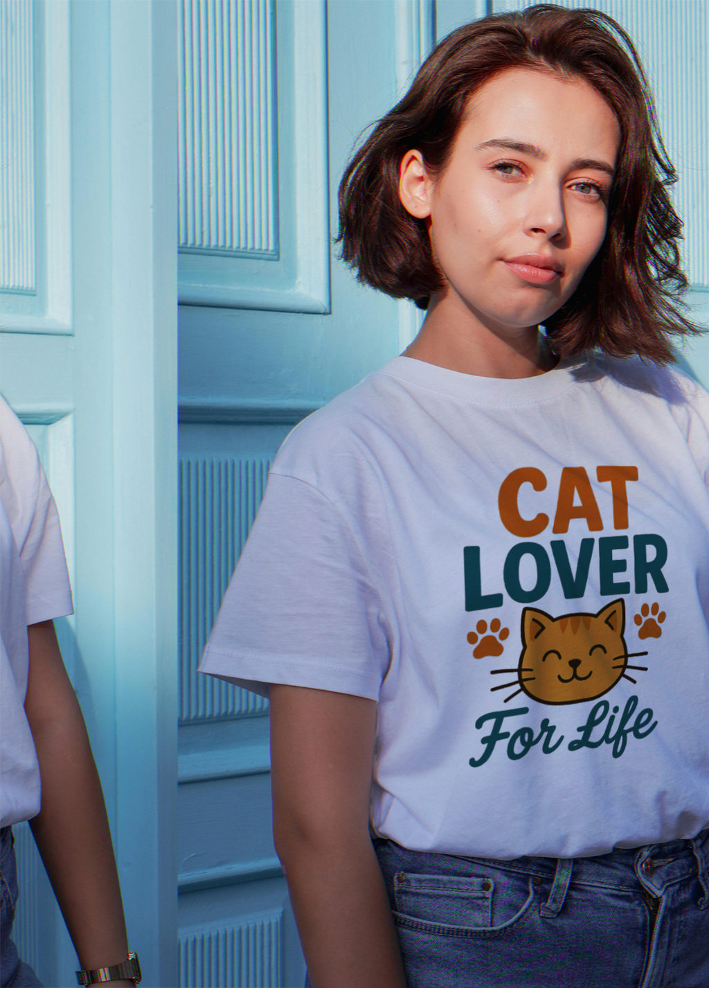 All You Need Is Love And A Cat T-Shirt | Cat Lover Gift | Graphic Tee