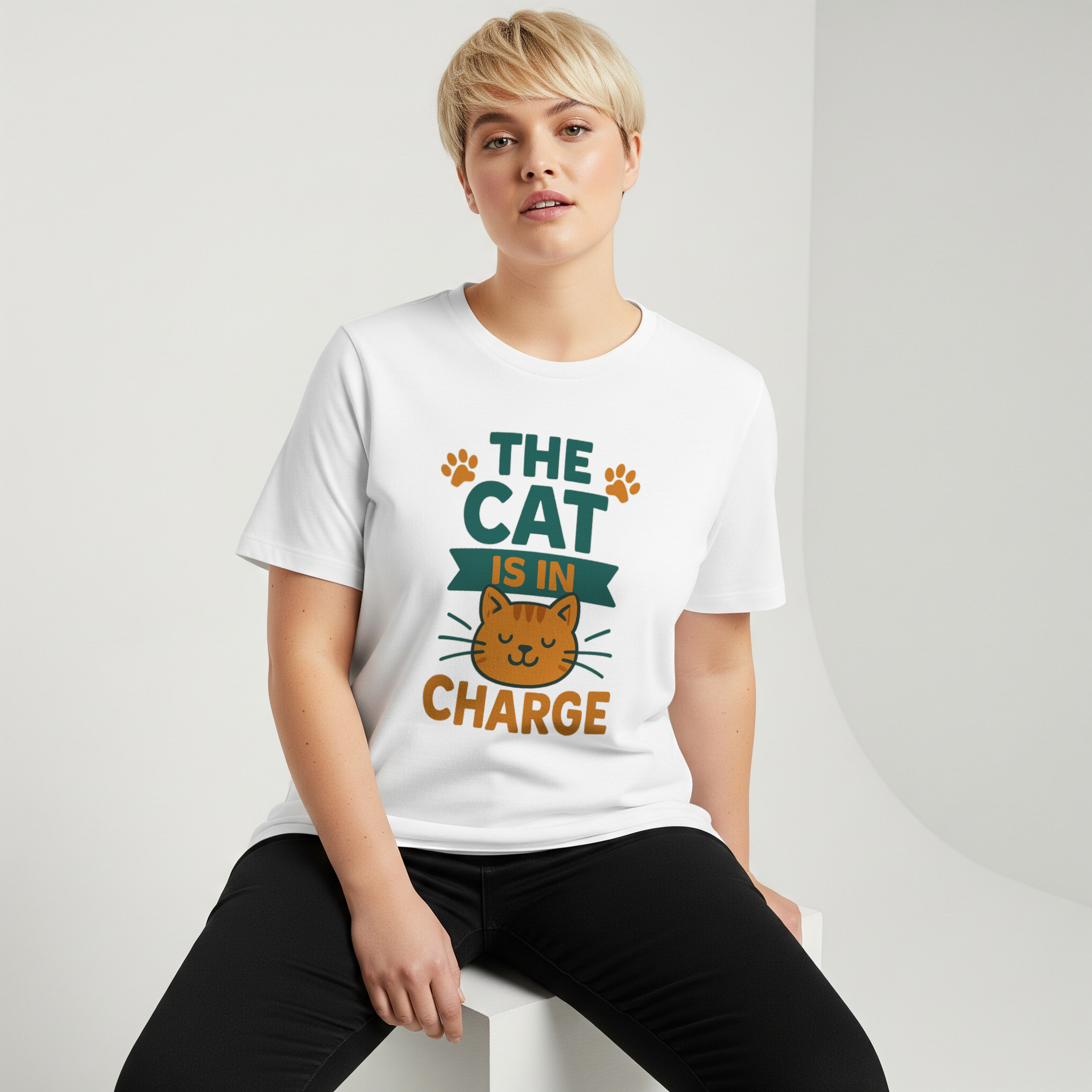 Meow Or Never T-Shirt | Funny Cat Humor Gift | Graphic Tee