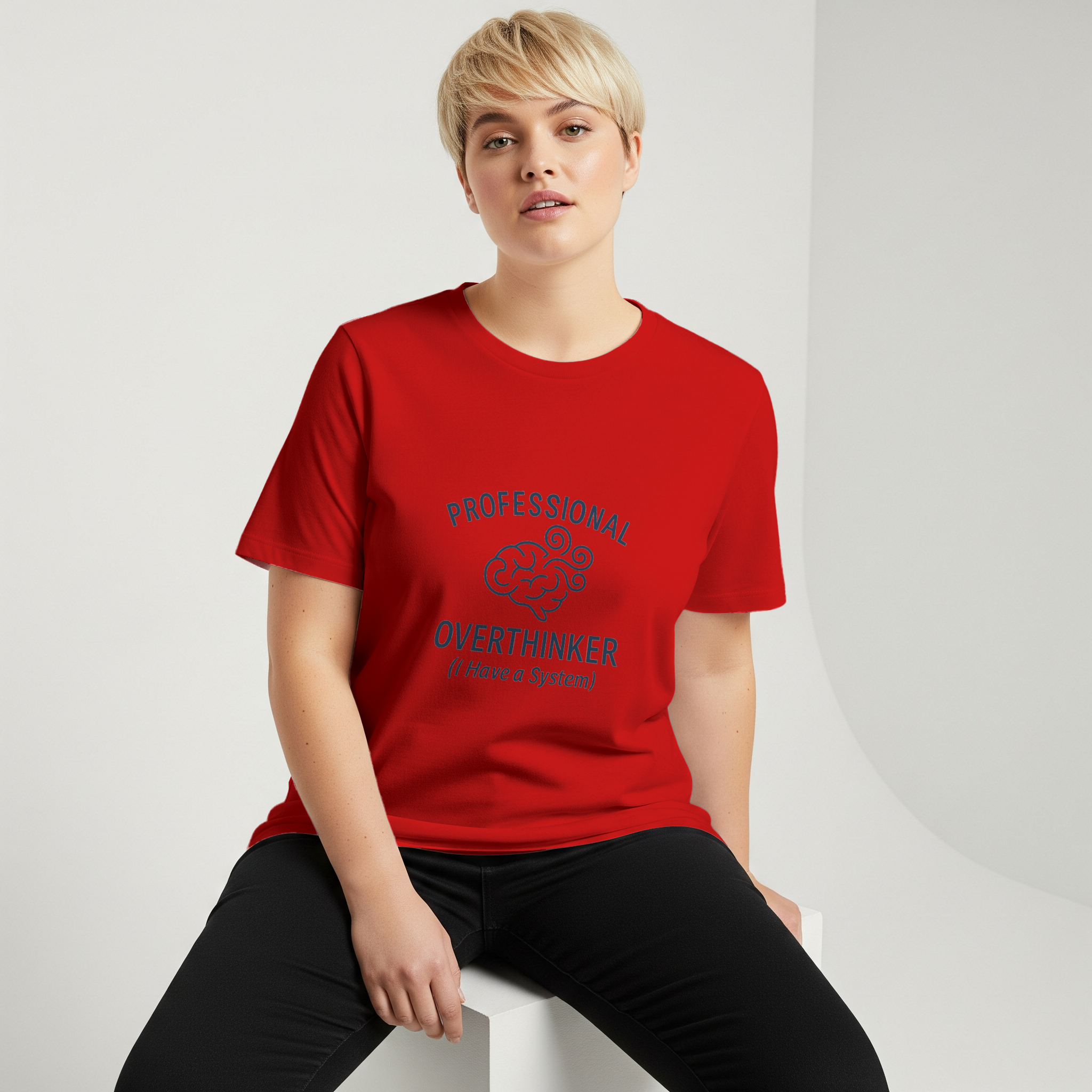 Professional Overthinker T-Shirt | Unique Gift | Graphic Tee