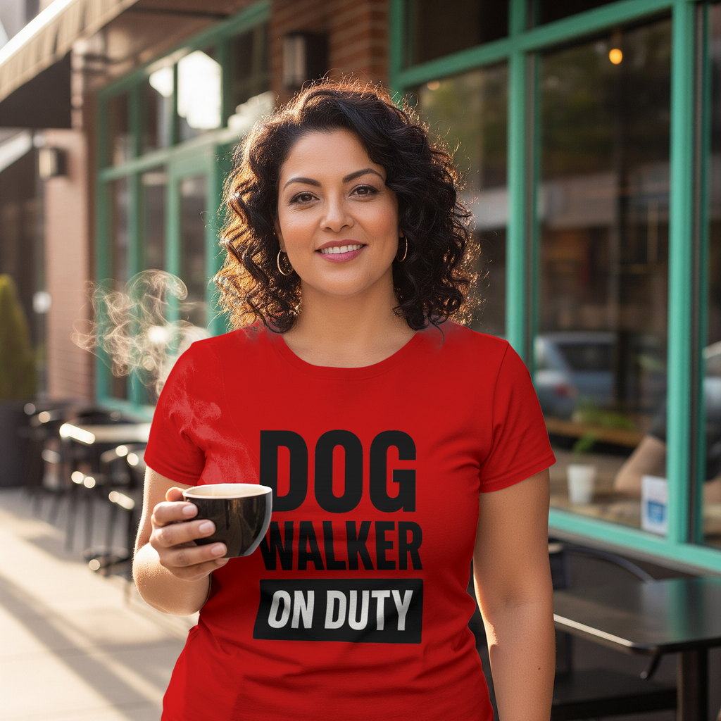 Rain Or Shine This Dog Gets Walked T-Shirt | Dedicated Dog Owner | Graphic Tee