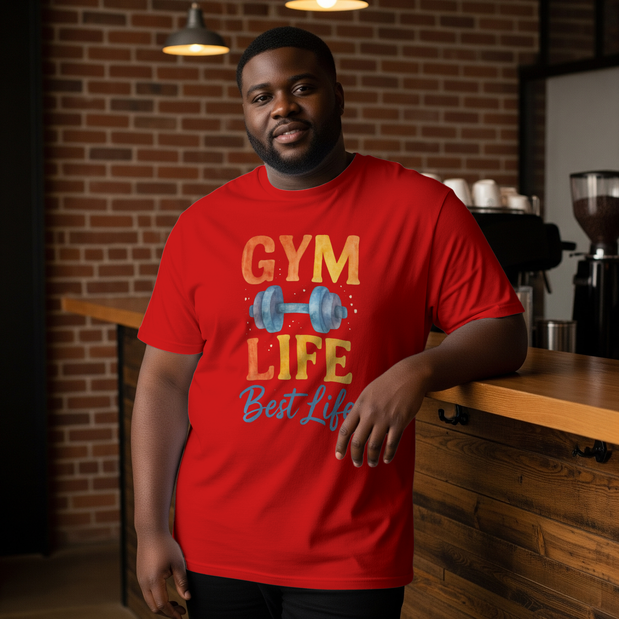 Gym Life Chose Me T-Shirt | Gym Lover Gift | Graphic Tee