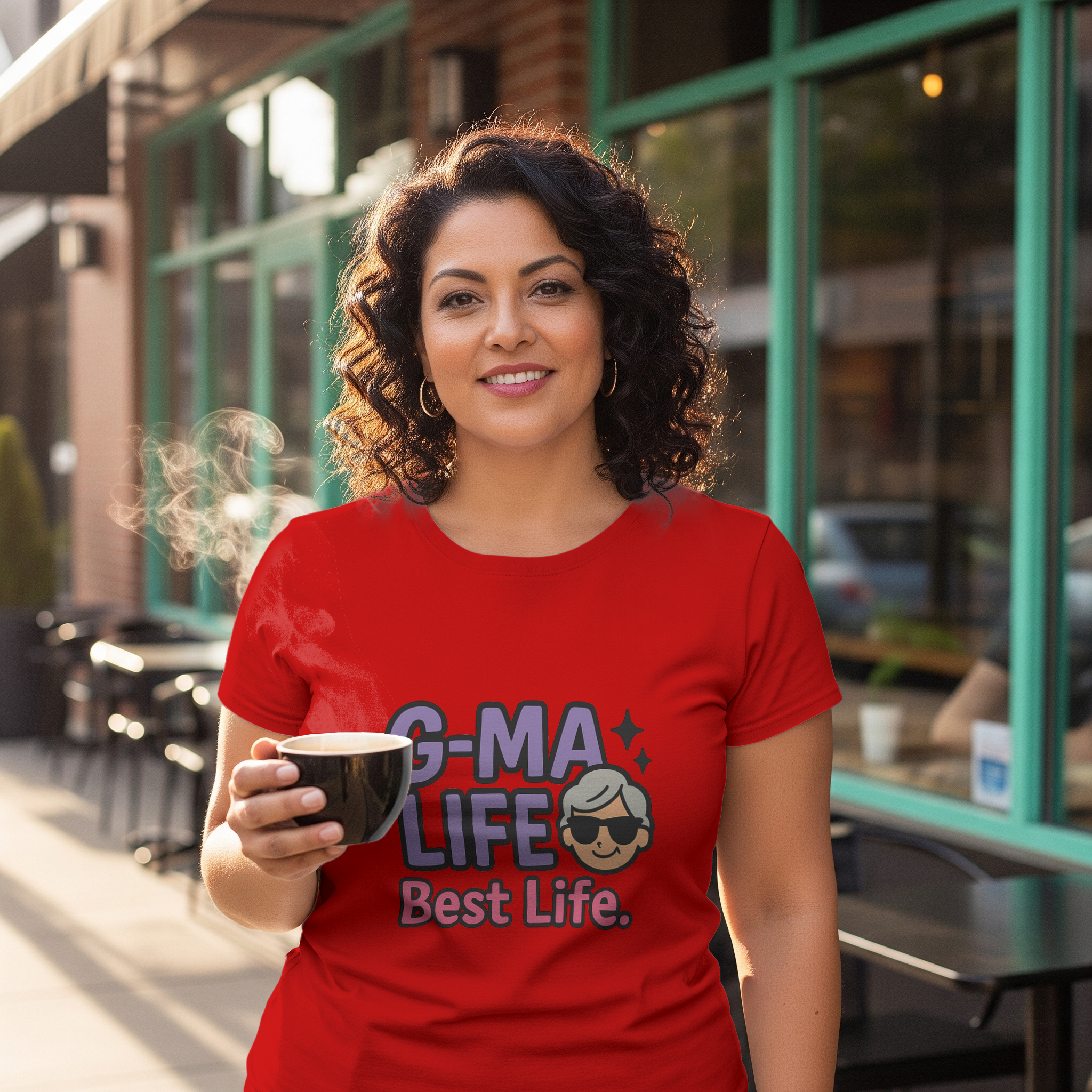 G-Ma Life Best Life Grandmother T-Shirt | Unique Gift | Graphic Tee